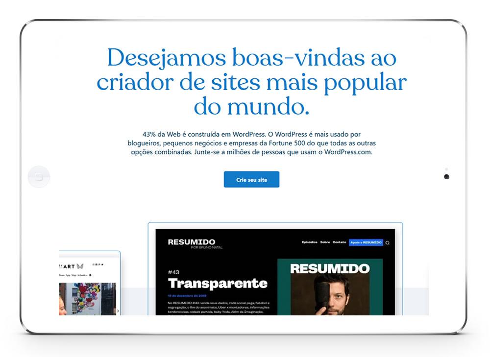 Sites Wordpress - Curitiba